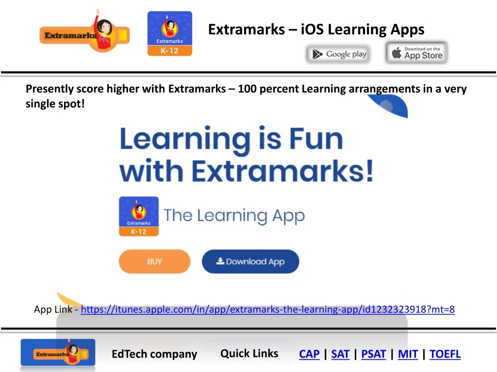 extramarks ios learning apps
