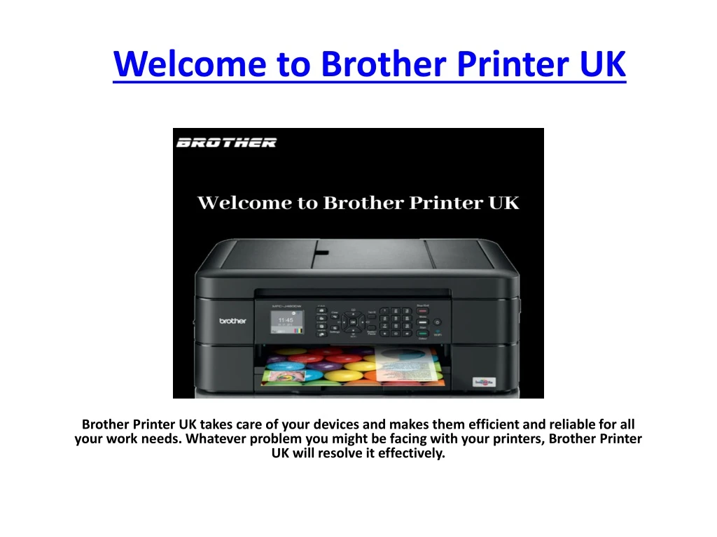 welcome to brother printer uk