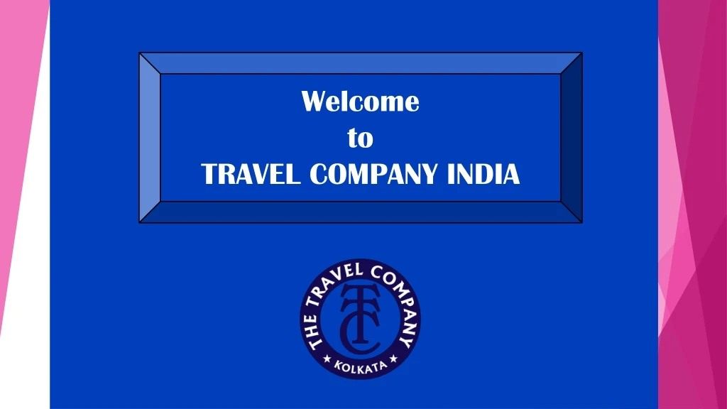 welcome to travel company india