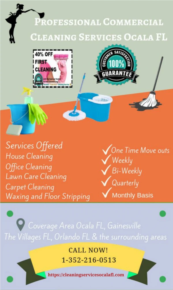 Professional Cleaning Services In Ocala, FL.
