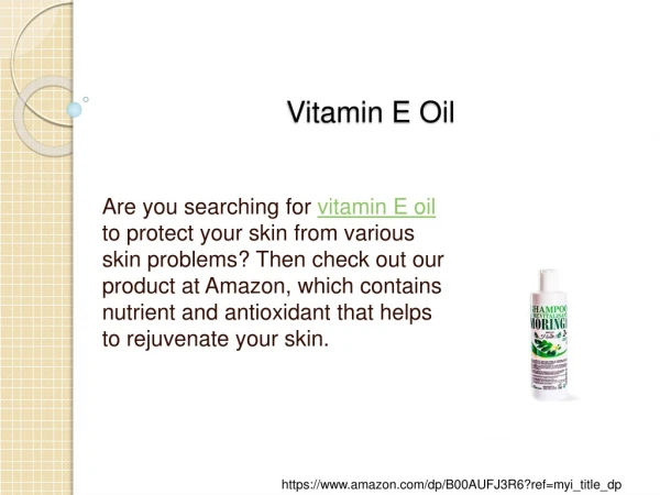 Vitamin E Oil