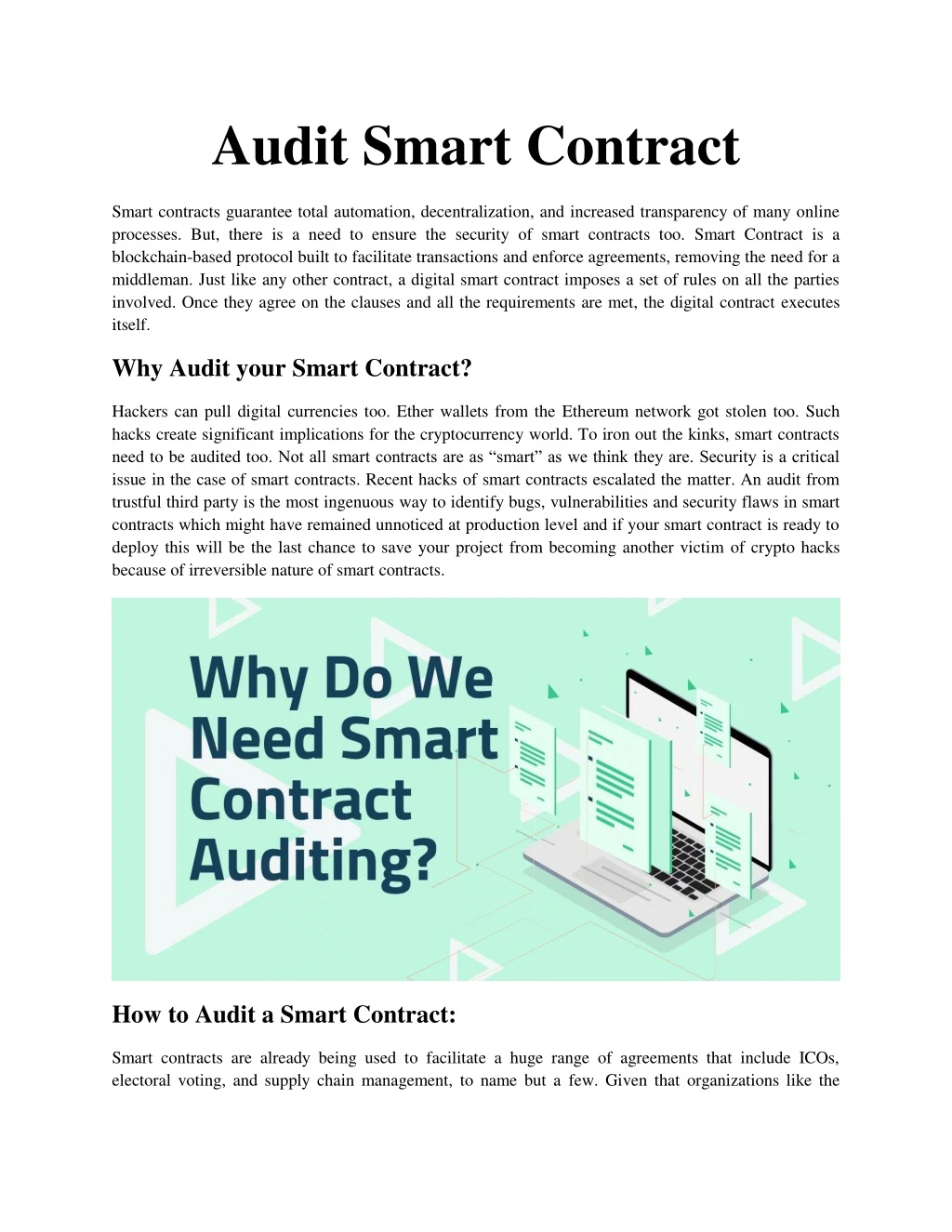 audit smart contract