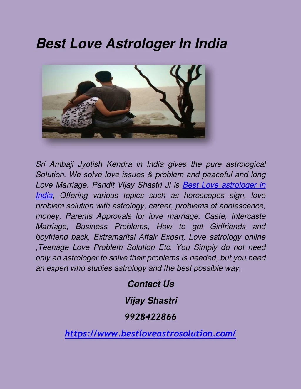 best love astrologer in india