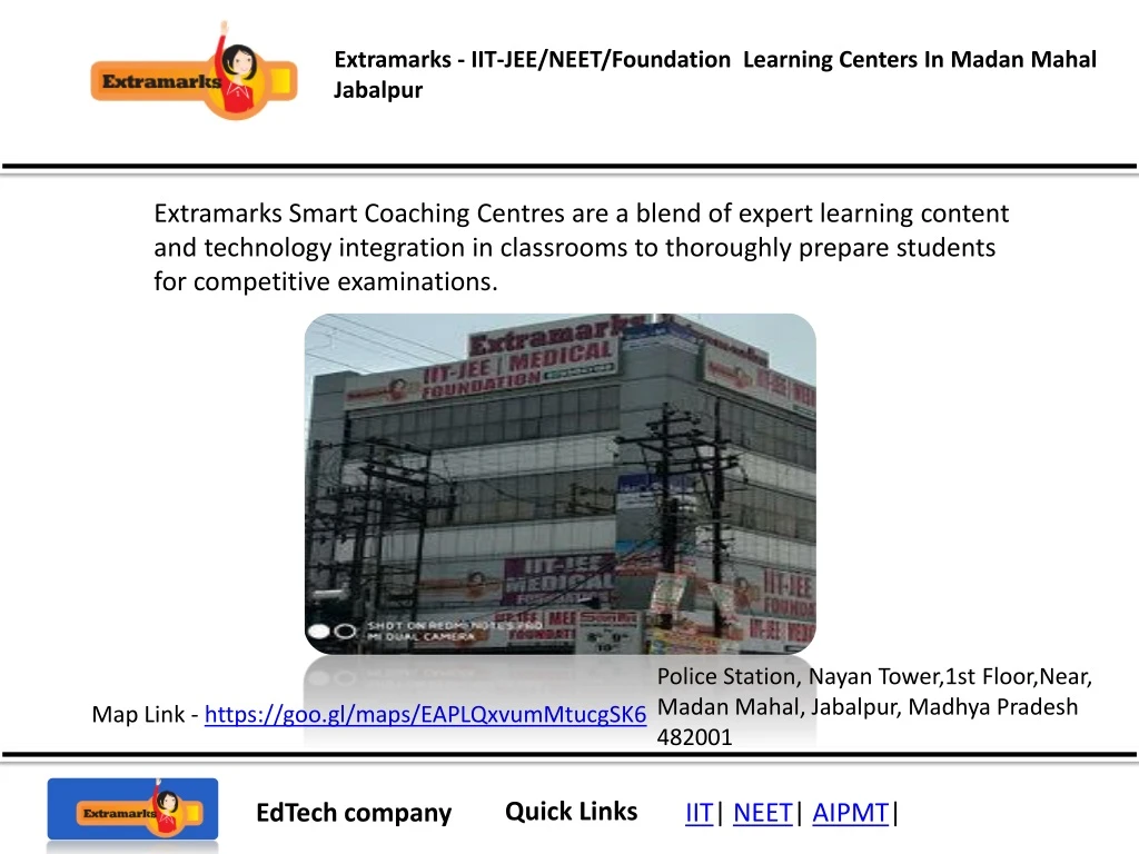 extramarks iit jee neet foundation learning