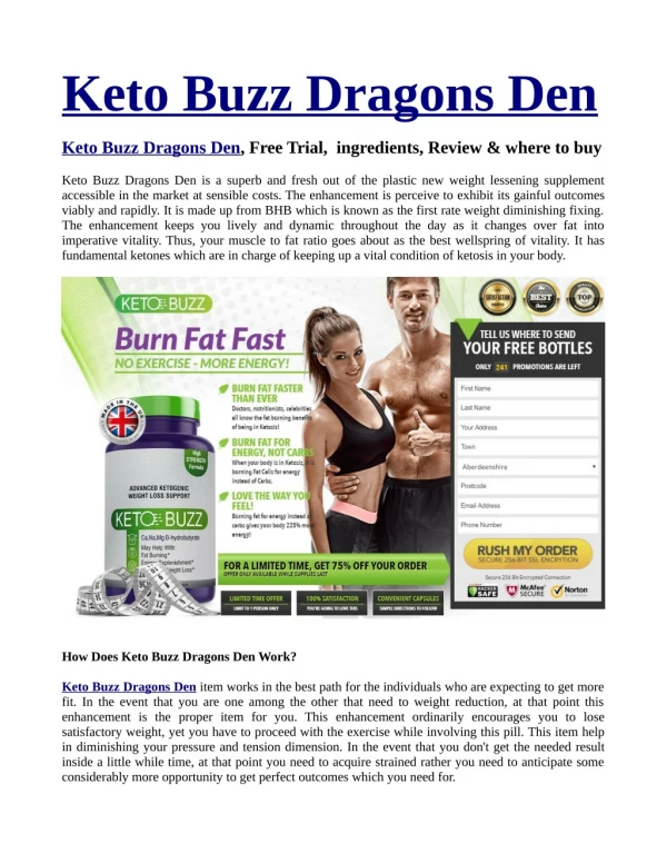 http://www.usahealthcart.com/keto-buzz-dragons-den/