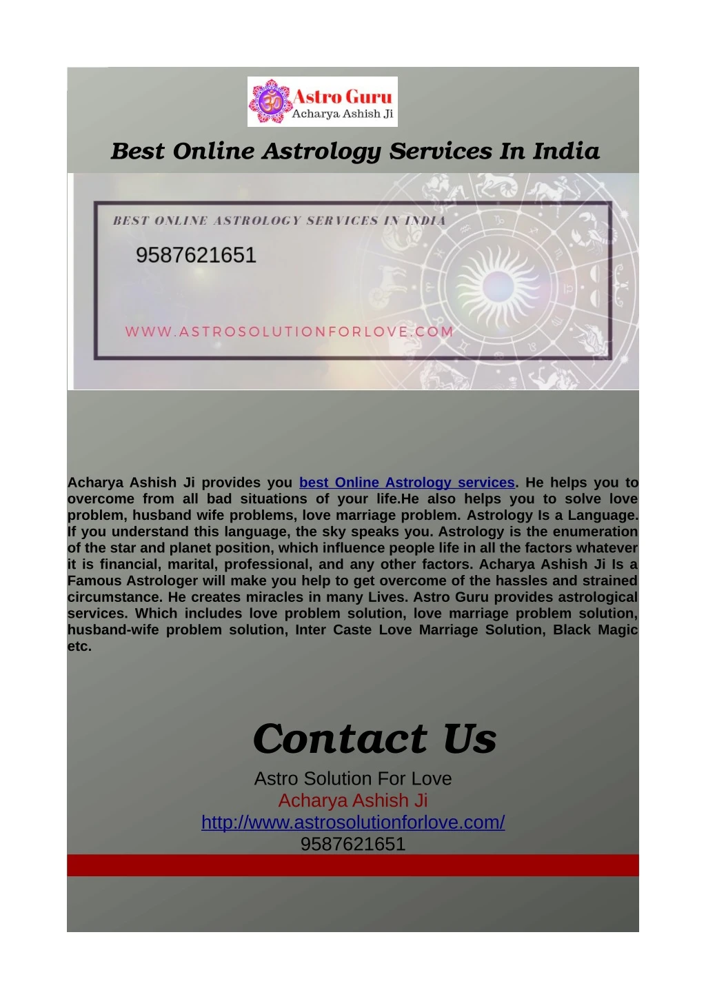 best online astrology services in india