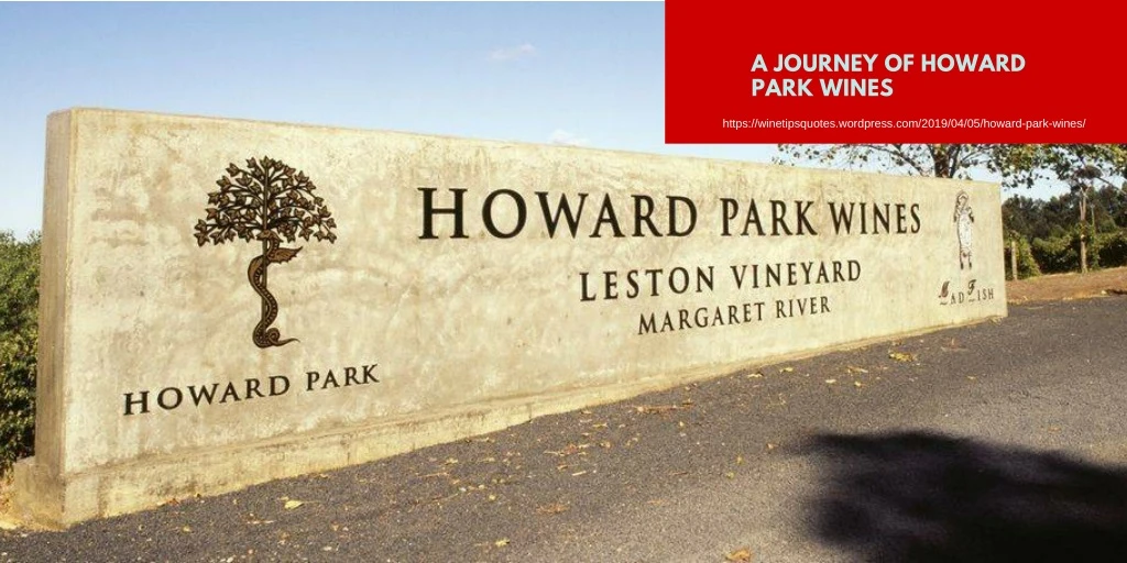 a journey of howard park wines