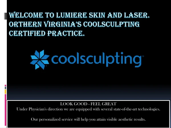 Coolsculpting VA