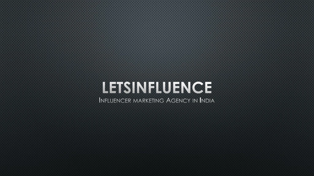 letsinfluence