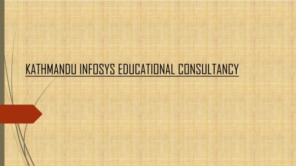 Educational Consultancy in Nepal