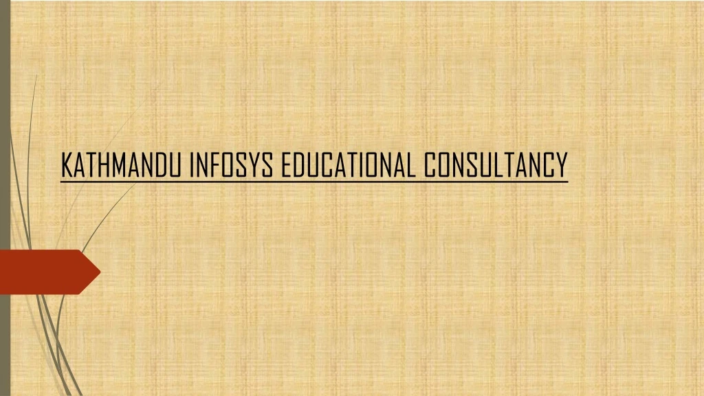 kathmandu infosys educational consultancy