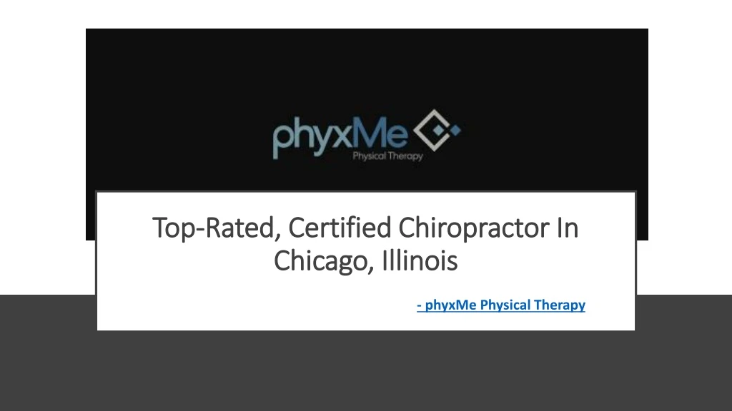 top rated certified chiropractor in chicago illinois