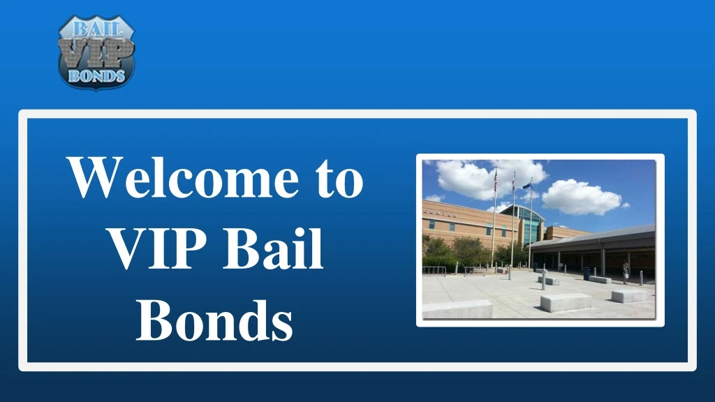 welcome to vip bail bonds