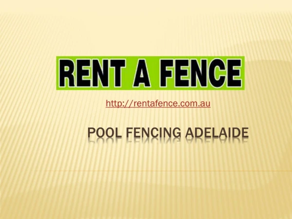 Pool Fencing Adelaide | Construction Site Fencing