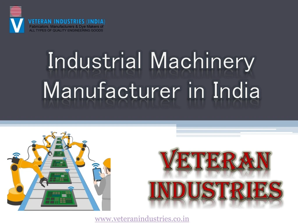 industrial machinery manufacturer in india