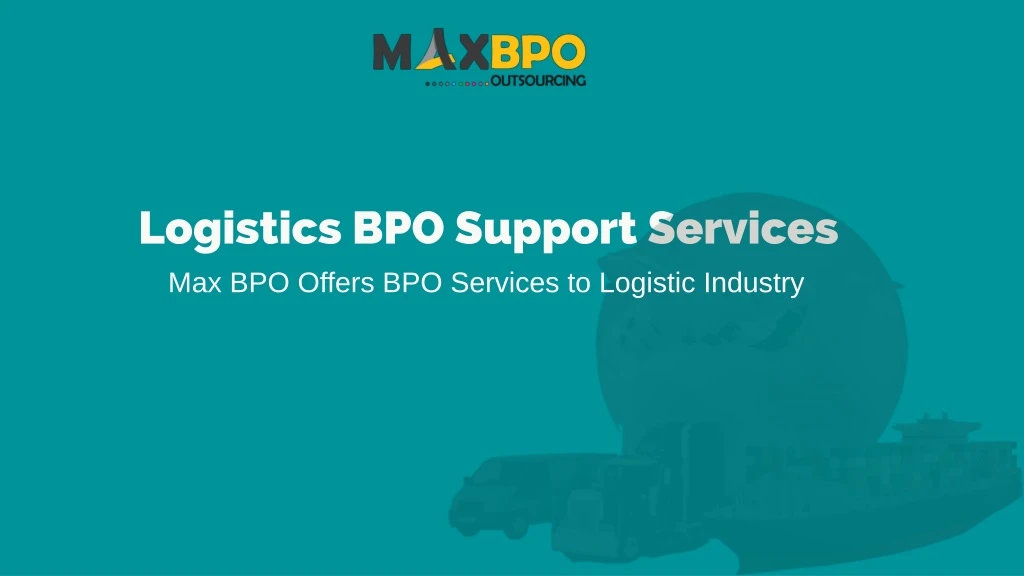 logistics bpo support services