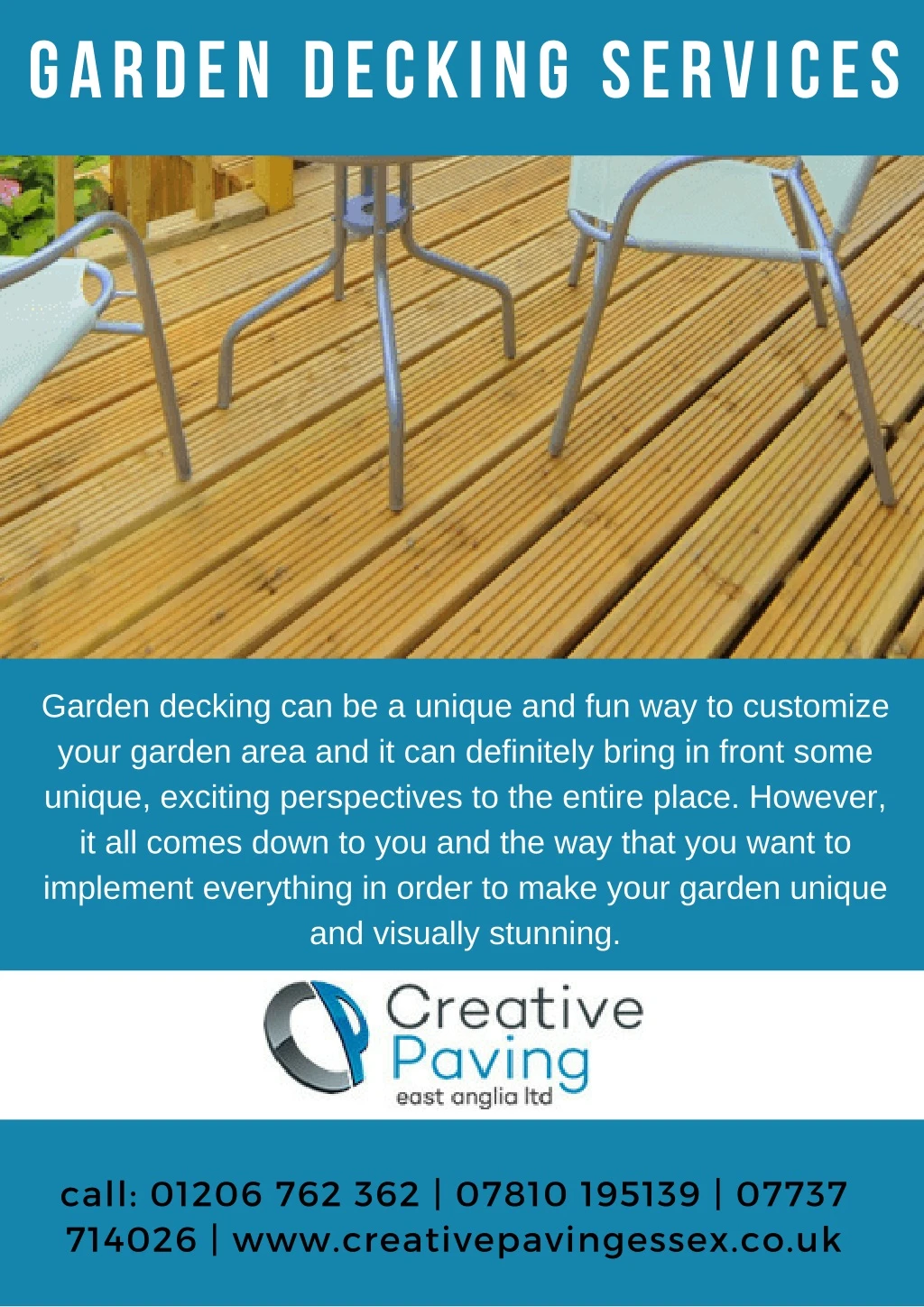 garden decking services