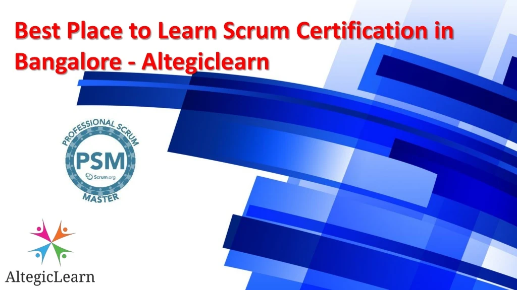 best place to learn scrum certification