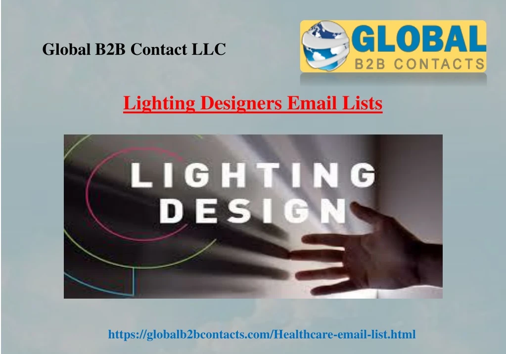 lighting designers email lists