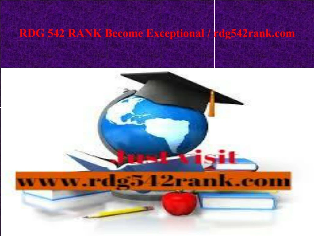 rdg 542 rank become exceptional rdg542rank com