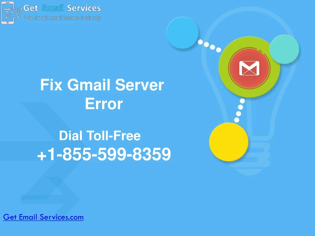 fix gmail server error