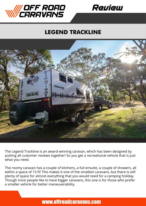Legend Caravans Trackline Review – Off Road Caravans
