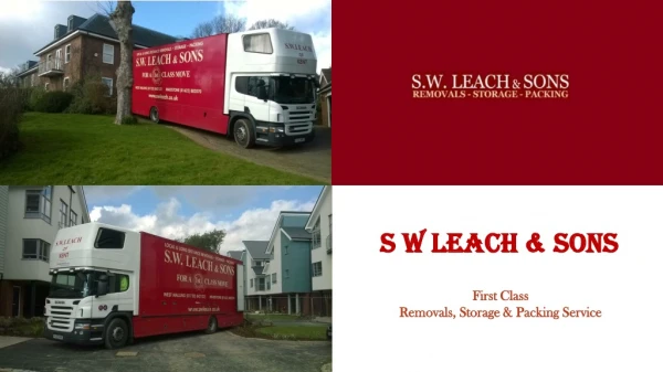 S W Leach & Sons - Removals, Storage & Packing Company