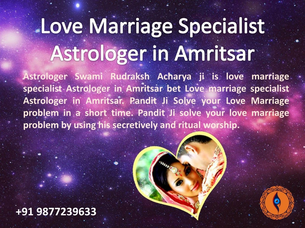 love marriage specialist astrologer in amritsar