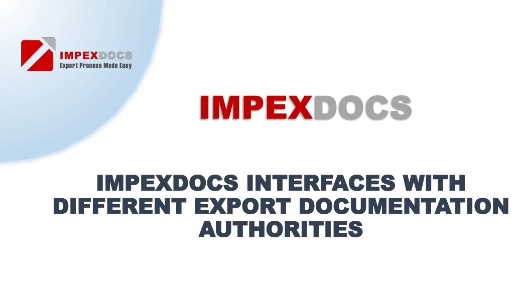 impex docs