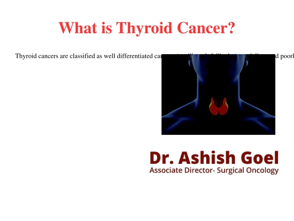 what is thyroid cancer