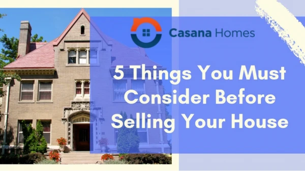 Thinking of Selling House? 5 Things That You Must do First