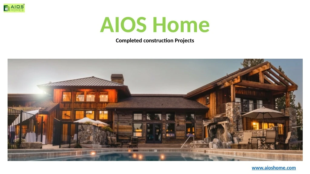 aios home completed construction projects