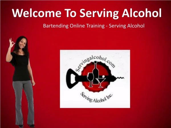 Bartending Online Training - Serving Alcohol