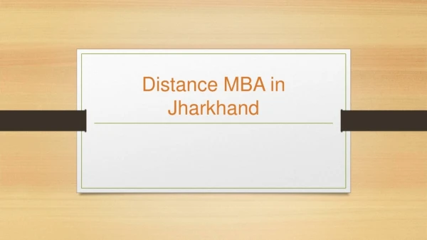 Distance MBA in Jharkhand - MIT School of Distance Education