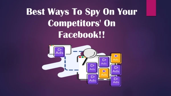Ad Spy Tools For Facebook!!