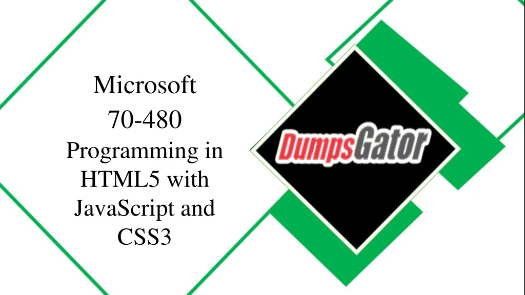 microsoft 70 480 programming in html5 with