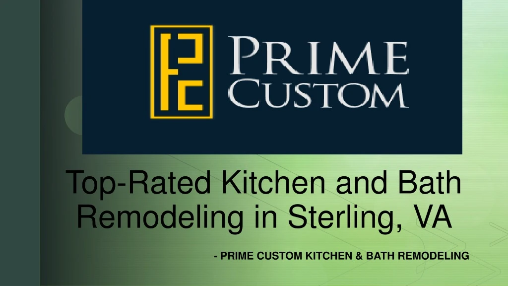 prime custom kitchen bath remodeling