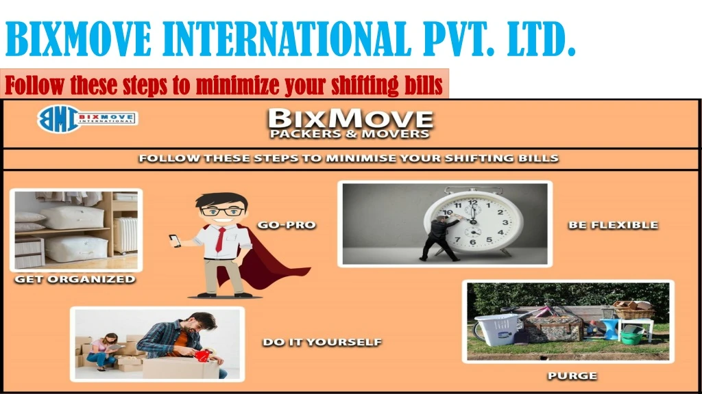 bixmove international pvt ltd