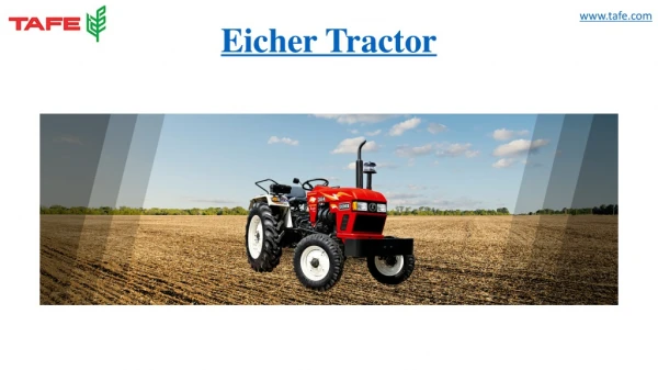 Eicher Tractor