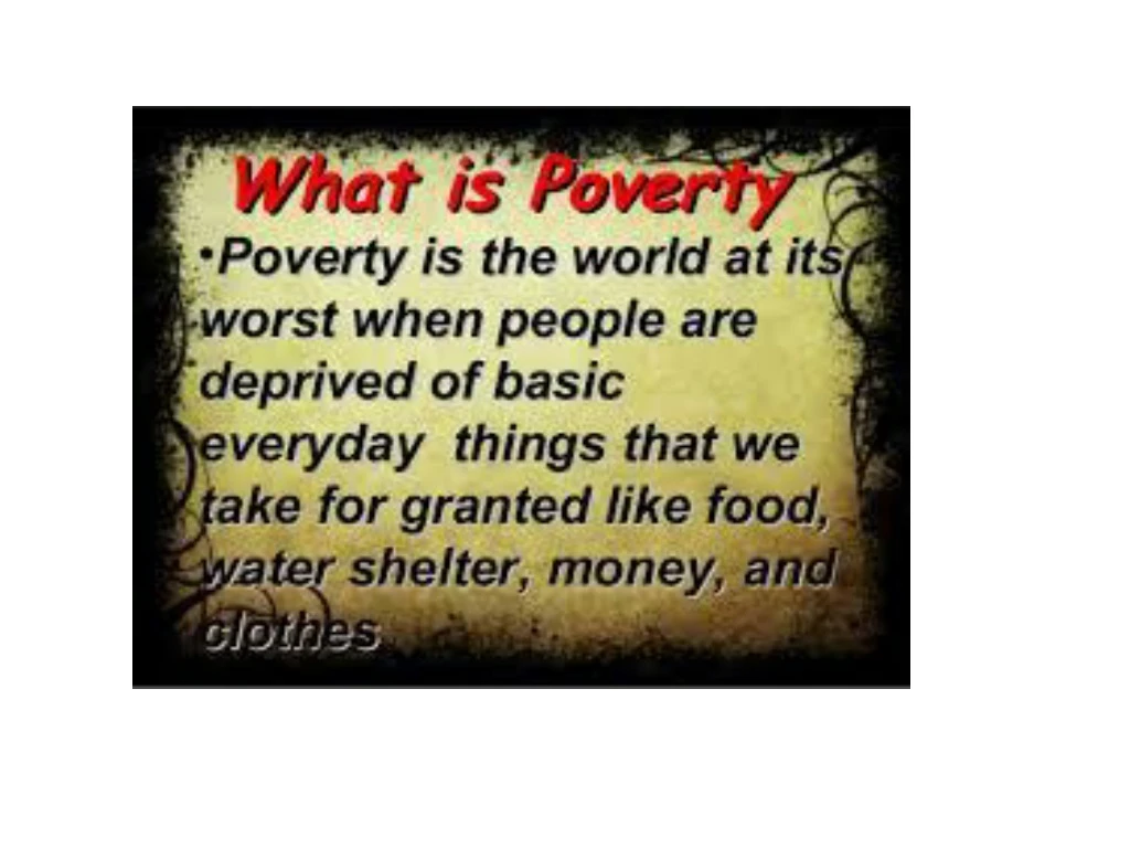 powerpoint presentation on poverty in india