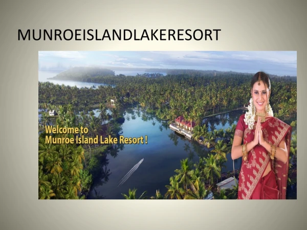 Best Resorts in Kerala , Best Island Resorts , Backwater Resorts in Ke