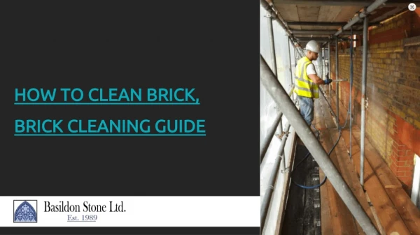 How to Clean Brickwork - Brick Cleaning Guide