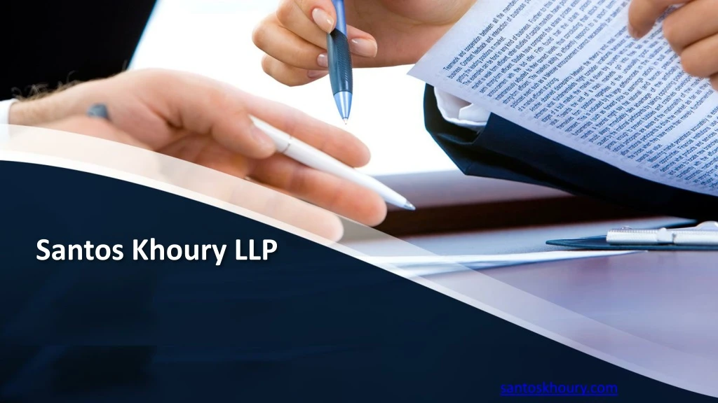 santos khoury llp