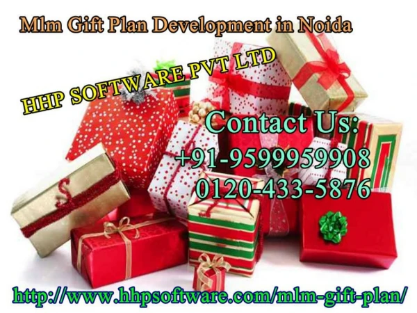 Define the role of Mlm Gift Plan Development in Noida in the marketing
