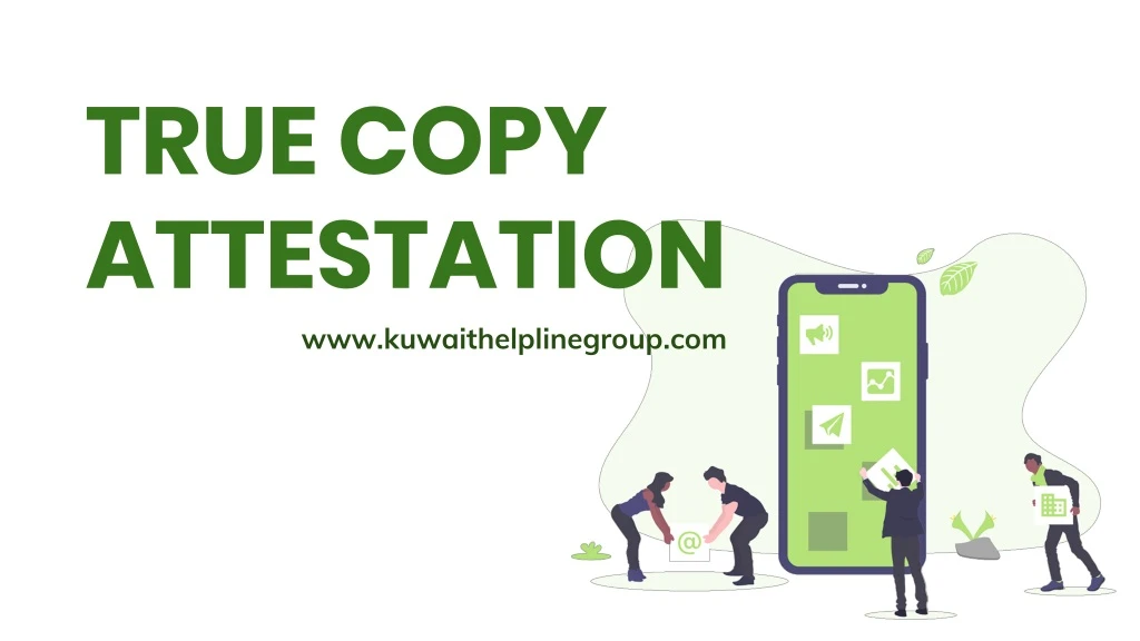 true copy attestation