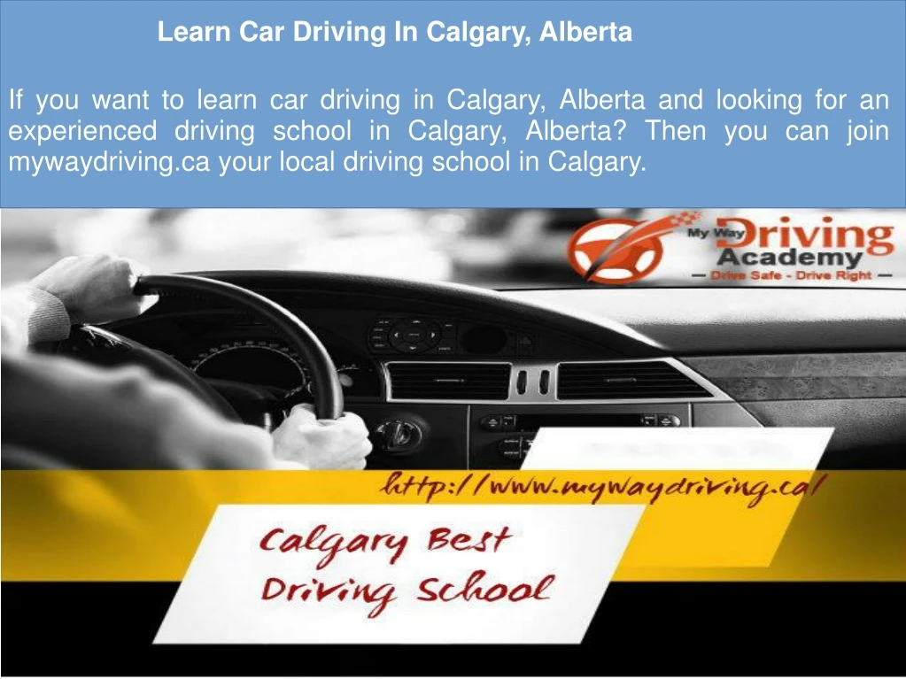 learn car driving in calgary alberta