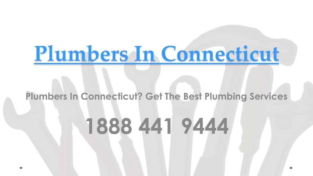 plumbers in connecticut