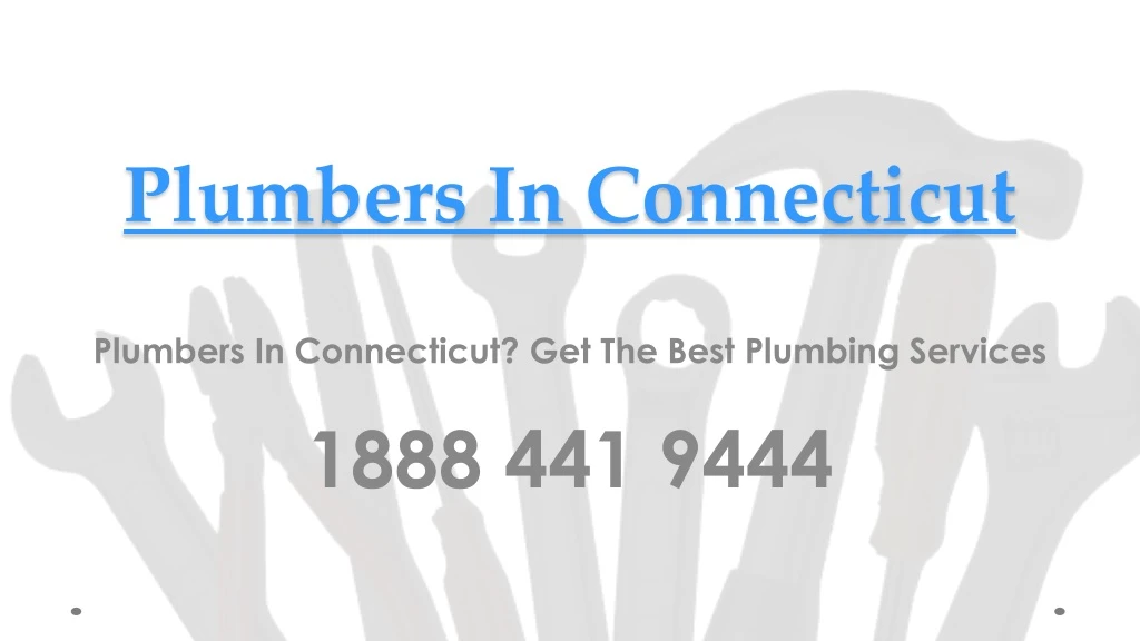 plumbers in connecticut