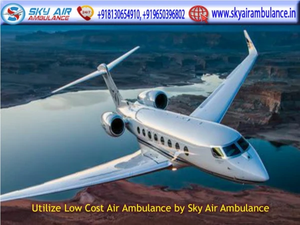 Pick Sky Air Ambulance Service in Delhi and Patna with MD Doctor