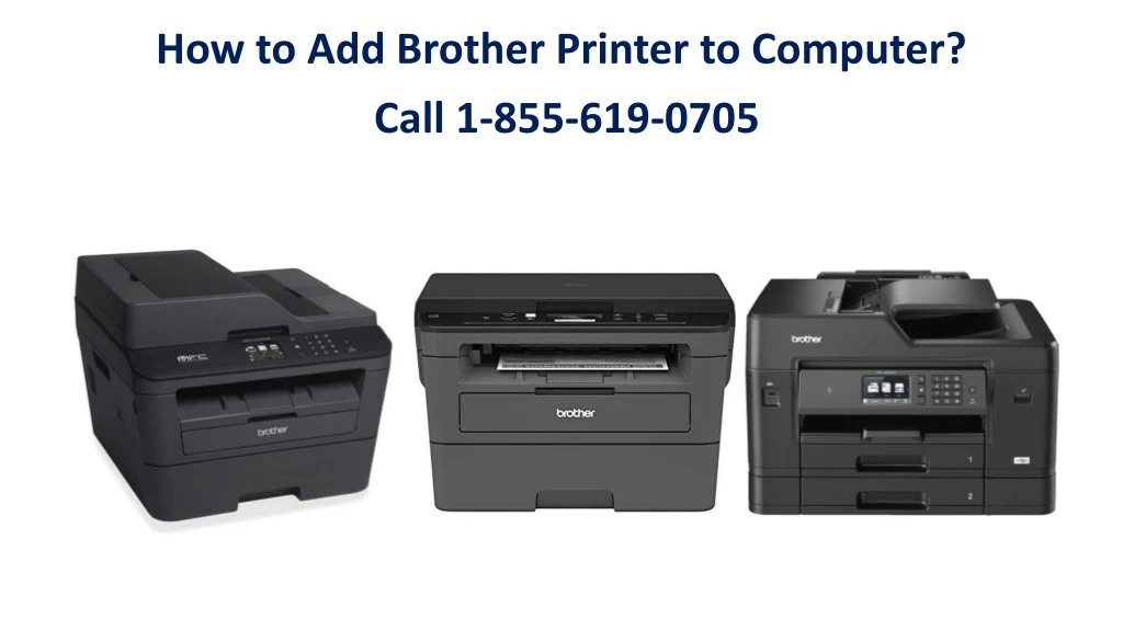 how to add brother printer to computer call